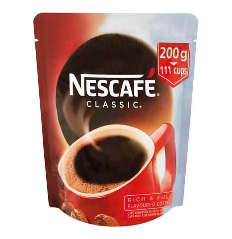 Nestle Nescafe Coffee Classic Refill Pouch (Kosher) (CASE OF 6 x 230g)