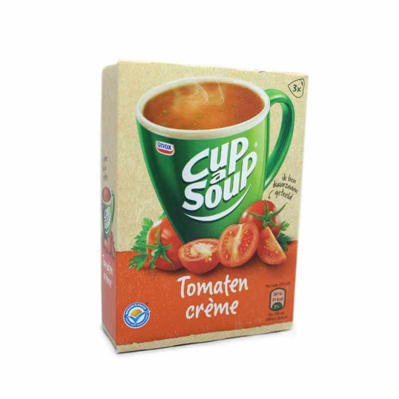 Unox Cup a Soup Creamy Tomato (Pack of 3) Just Add Water. Tastes Like Knorr. (CASE OF 12 x 54g)