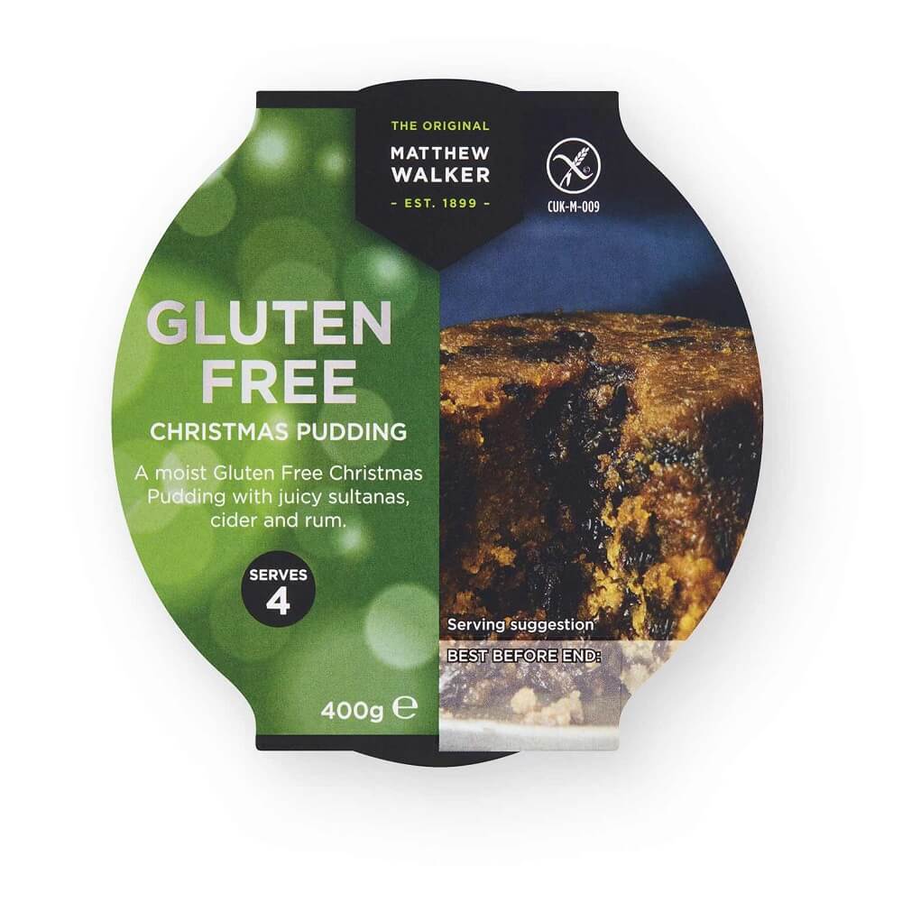 Matthew Walker Gluten Free Christmas Pudding (CASE OF 12 x 400g)