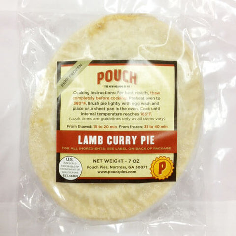 Pouch Pies Lamb Curry Pie (CASE OF 12 x 198g)