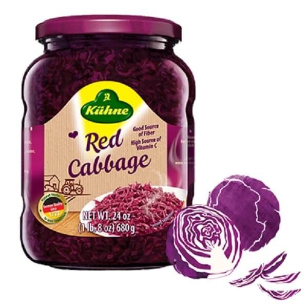 Kuehne Red Cabbage (CASE OF 12 x 680g)