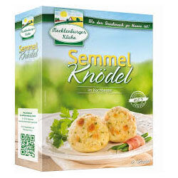 Mecklenburger Knoedel-Classic Bread Dumplings In Cooking Bags (CASE OF 7 x 200g)