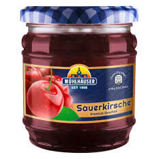 Muehlhauser Sour Cherry (CASE OF 8 x 450g)