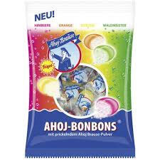 Ahoj Hard Candy with a Fizzy Center (CASE OF 15 x 150g)