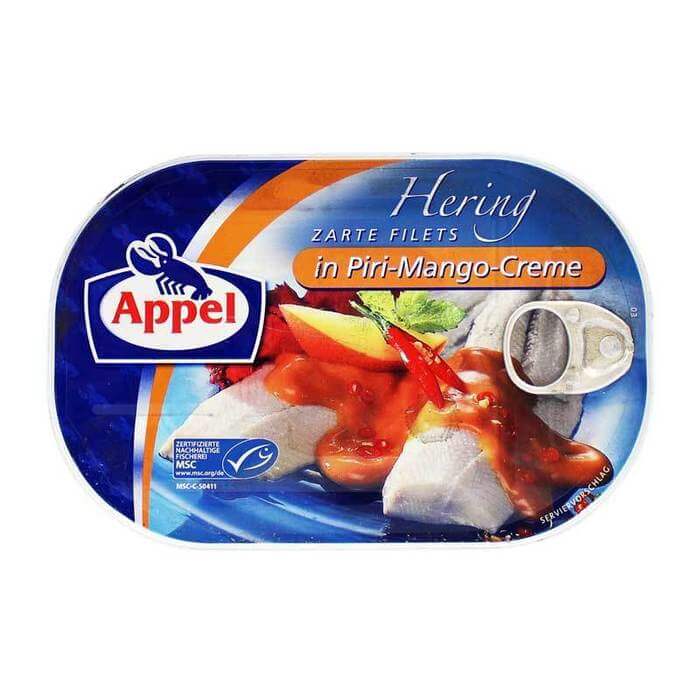 Appel Herring Filets with Peri Mango Sauce (CASE OF 10 x 200g)