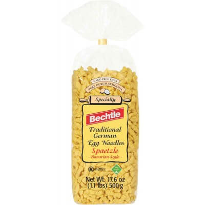 Bechtle Bavarian Style Spaetzle (CASE OF 12 x 500g)