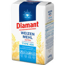 Diamant Wheat Flour Extra Type 405 (CASE OF 10 x 1kg)