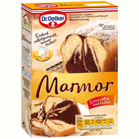 Dr Oetker Marble Cake Mix (CASE OF 8 x 475g)