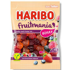 Haribo Fruitmania Berry Flavors (CASE OF 36 x 160g)