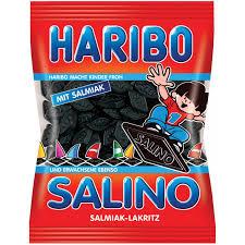 Haribo Salino with Salmiak (CASE OF 22 x 175g)