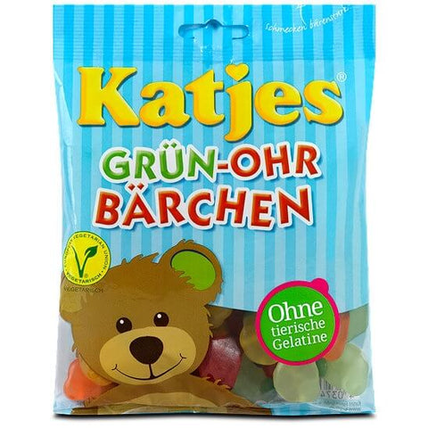 Katjes Green Eared Baby Bear Jellies (CASE OF 20 x 200g)