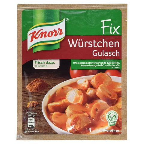 Knorr Fix Sausage Gulasch Mix (CASE OF 21 x 44g)