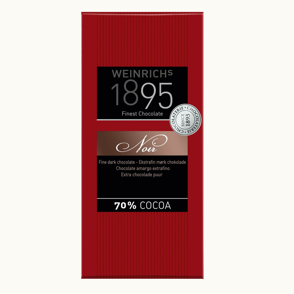 Weinrich 1895 Fine Dark Chocolate (CASE OF 10 x 100g)