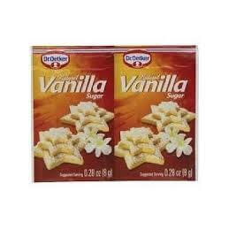Dr Oetker Natural Flavoured Vanilla Sugar 6pk (CASE OF 12 x 48g)