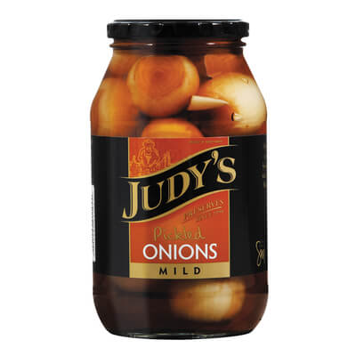 Judys Pickled Onions - Mild Large Jar (CASE OF 12 x 780g)