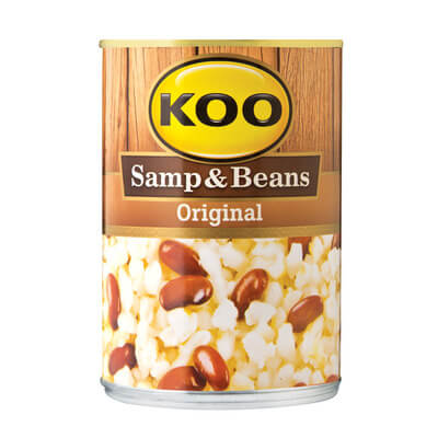 Koo Samp and Beans - Original Can (CASE OF 12 x 400g)