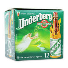 Underberg Natural Herb Bitters Bottles (12-Pack) (CASE OF 10 x 240ml)