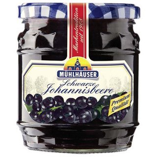 Muehlhauser Blackcurrant Spread (CASE OF 8 x 450g)