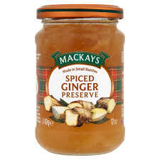 Mackays Ginger Preserve (CASE OF 6 x 340g)