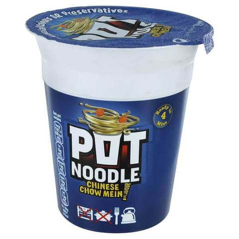Pot Noodle Chinese Chow Mein (CASE OF 12 x 90g)