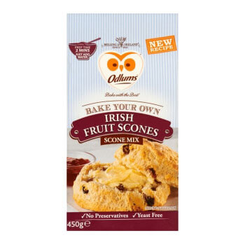 Odlums Irish Fruit Scone Mix (CASE OF 10 x 450g)