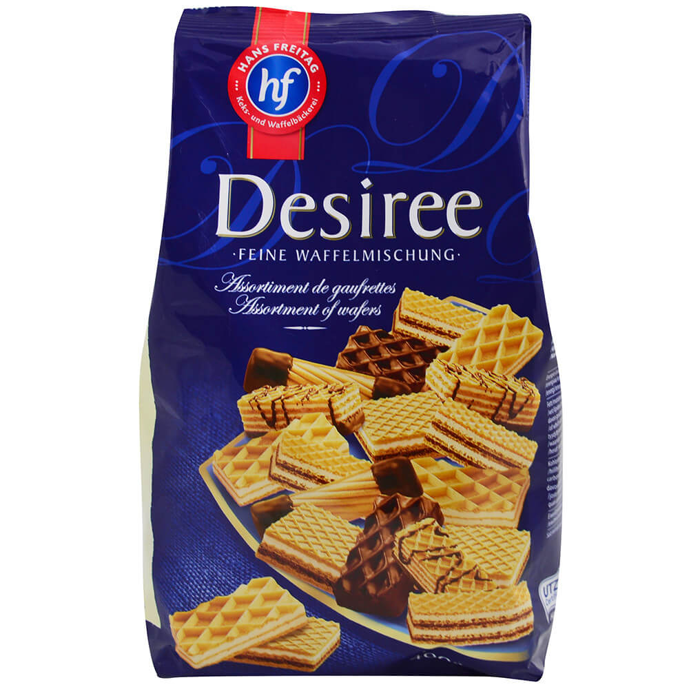 Hans Freitag Desiree Assortment of Wafers (CASE OF 10 x 400g)