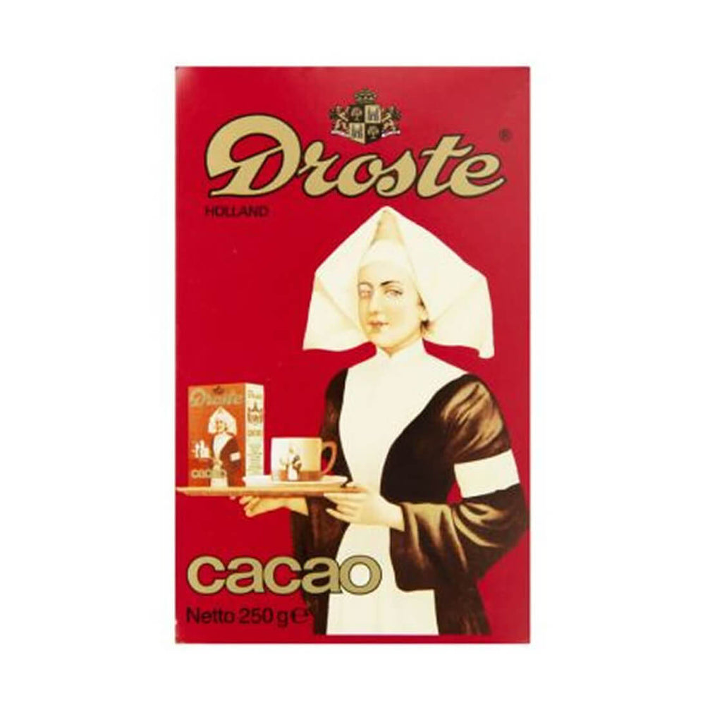 Droste Cocoa Powder, Dutch Processed Unsweetened Cocoa Powder (CASE OF 12 x 250g)