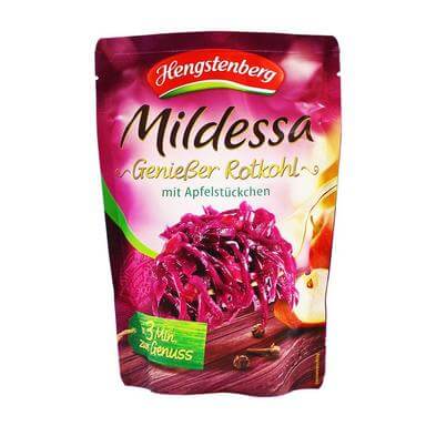 Hengstenberg Delicious Red Cabbage with Apple Slices Pouch (CASE OF 6 x 400g)