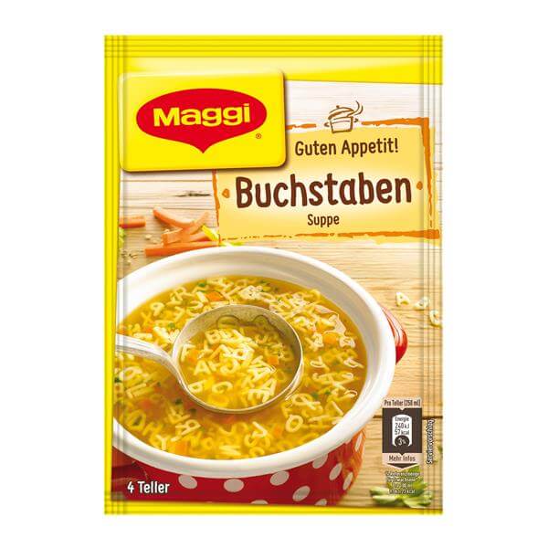 Maggi Alphabet Noodle Soup (CASE OF 16 x 1l)