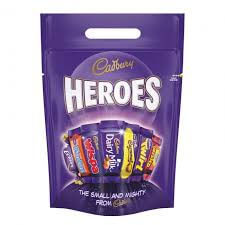 Cadbury Heroes Sharing Pouch (CASE OF 8 x 307g)
