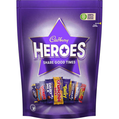 Cadbury Heroes Sharing Pouch (CASE OF 8 x 270g)