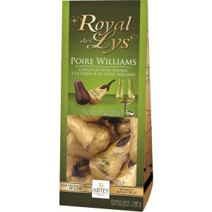 Abtey Royal Des Lys Poire Williams Liqueur Chocolates (CASE OF 12 x 200g)