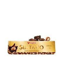 Vergani Sultano Chocolate Bar With Whole Roasted Hazelnuts (CASE OF 12 x 250g)