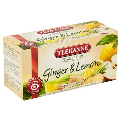 Teekanne Ginger Lemon Tea (CASE OF 12 x 35g)