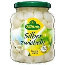 Kuehne Pickled Silverskin Onions (CASE OF 10 x 330g)