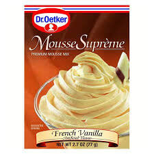 Dr Oetker French Vanilla Truffle Instant Mousse (CASE OF 12 x 77g)