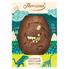 Thorntons Easter Egg Dinosaur Milk Chocolate (CASE OF 4 x 151g)
