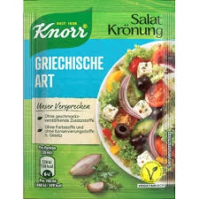 Knorr Salatkroenung Greek Salad Dressing 5pk (CASE OF 15 x 40g)