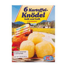 Dr Willi Knoll Dumplings Potato in Boiling Bags (CASE OF 16 x 200g)