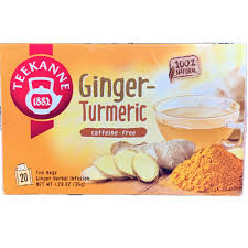 Teekanne Ginger Tumeric Tea (20-Bag Pack) (CASE OF 10 x 35g)