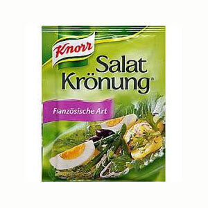 Knorr Salatkroenung - Franzoesische Art Sachets (Pack of 5) (CASE OF 15 x 40g)