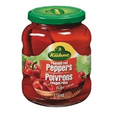 Kuehne Roasted Pepper Without Skin (CASE OF 10 x 340g)