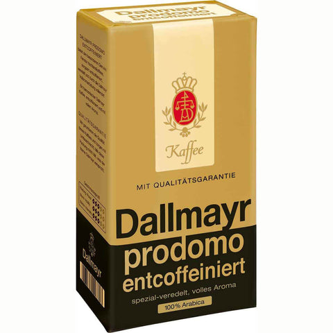 Dallmayr Prodomo Premium Decaf Coffee Ground (CASE OF 12 x 250g)