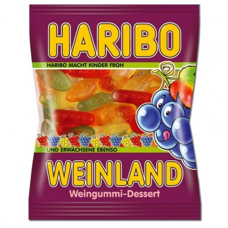 Haribo Wine Gums (CASE OF 20 x 175g)