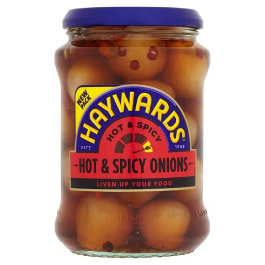 Haywards Pickled Onions - Hot And Spicy (CASE OF 6 x 400g)