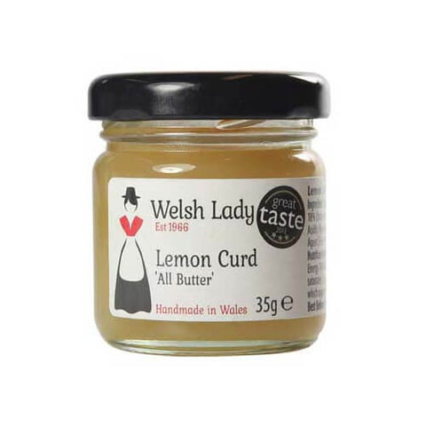 Welsh Lady Preserves Lemon Curd (CASE OF 30 x 35g)