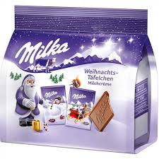 Milka Weihnachts Taefelchen Milchcreme (CASE OF 14 x 150g)