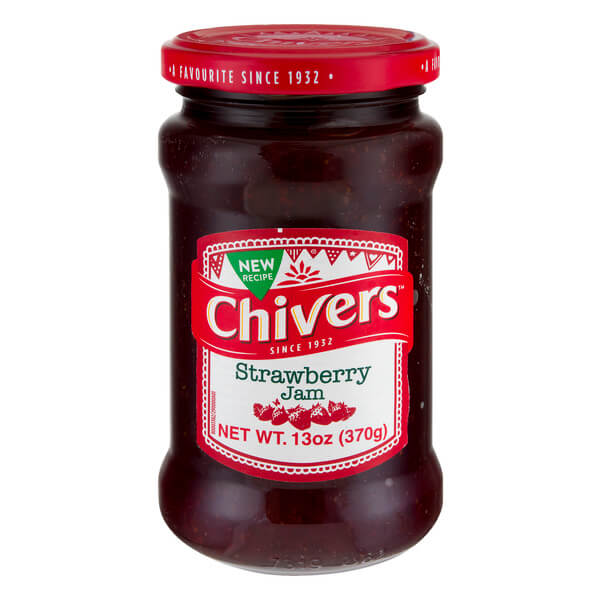 Chivers Jam Strawberry (CASE OF 12 x 370g)