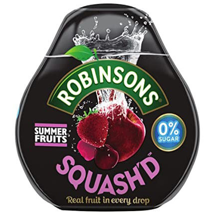 Robinsons Squashed - Summer Fruits No Added Sugar (CASE OF 6 x 66ml)