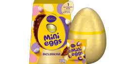 Cadbury Mini Eggs Egg Inclusions Egg (CASE OF 4 x 374g)